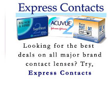 Looking for the best deals on all major brand contact lenses? Try, Express Contacts